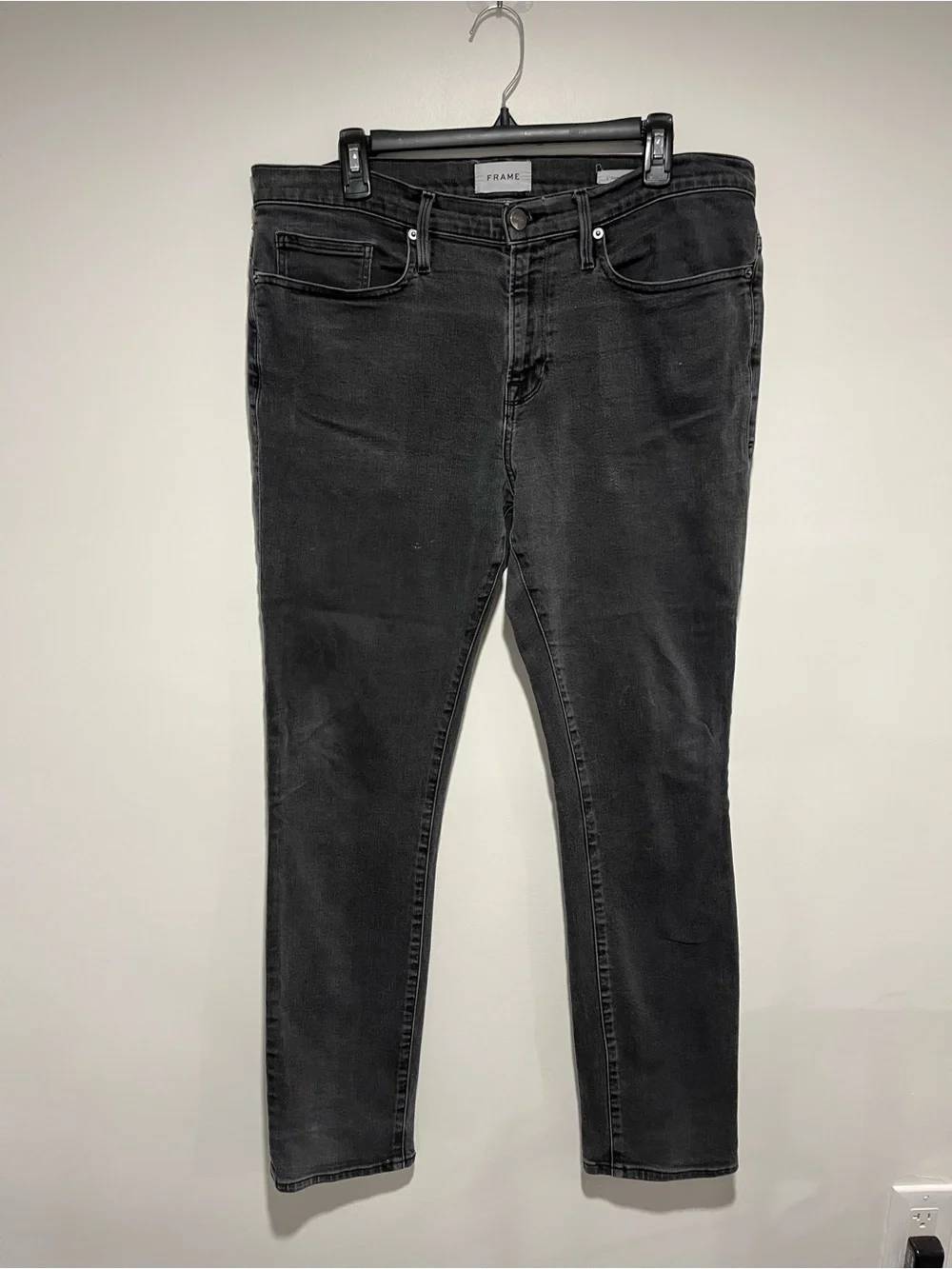 Frame Denim Men's Slim Jeans - Black